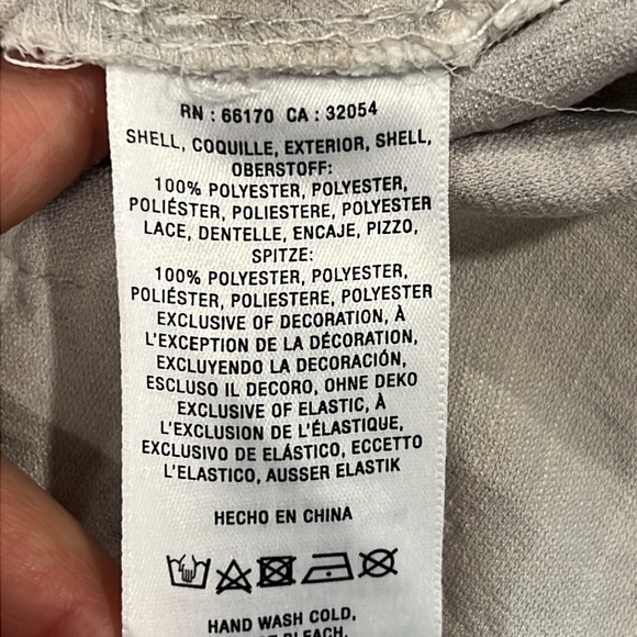 Anthropologie HD in Paris Off Shoulder Mini Dress XS Lace Appliques Smocked Boho - Picture 9 of 12